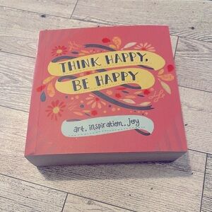 6/$25Inspirational Red Decorative Block